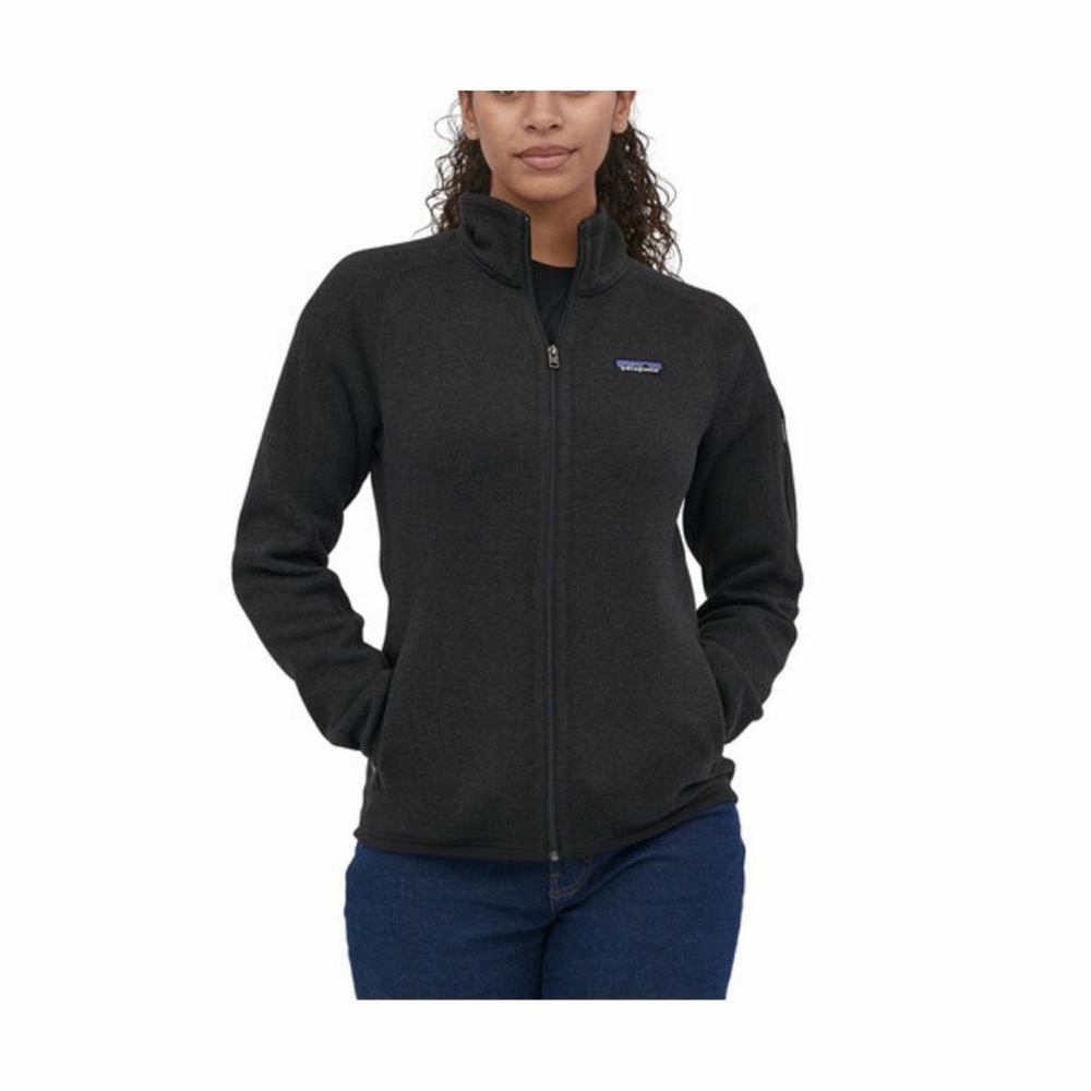 Patagonia Women's Patagonia Better Sweater Full Zip Black Utility Jacket